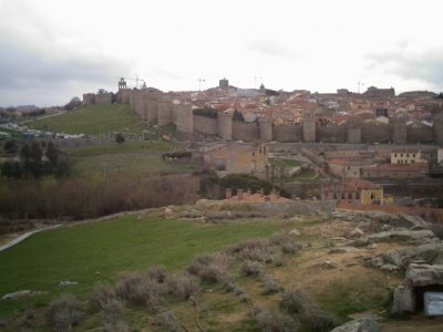 Flanco noroeste de las Murallas de Ávila